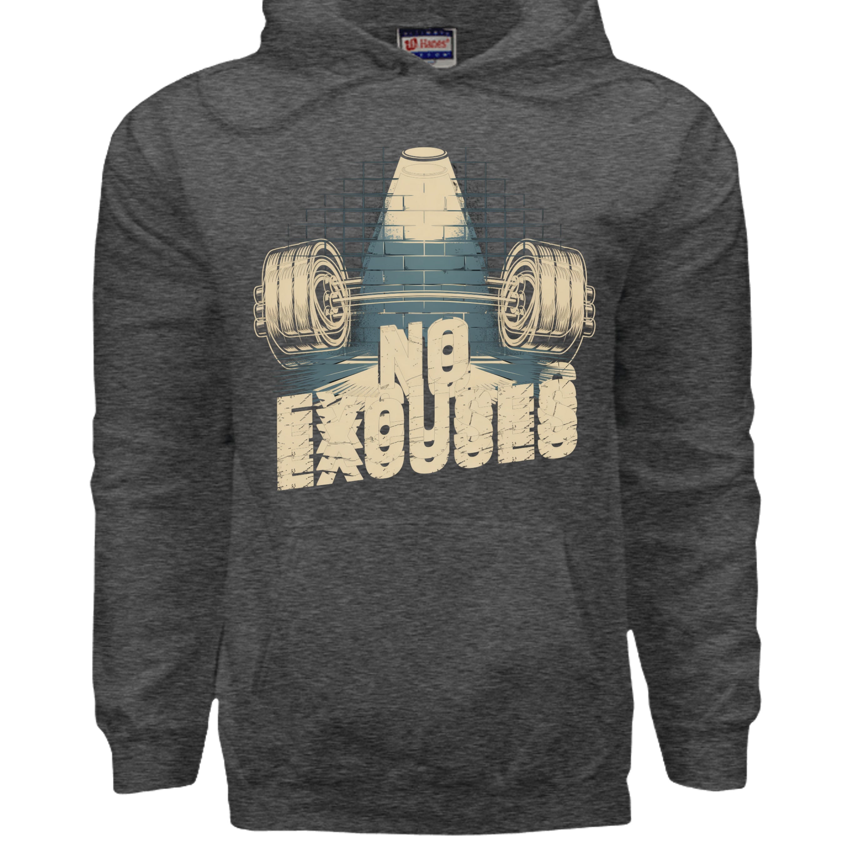 CHARCOAL HEATHER - F170 - FRONT
